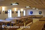 Slezskoostravský hrad, Malý sál, kamna