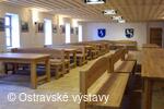 Slezskoostravský hrad, Malý sál, kamna